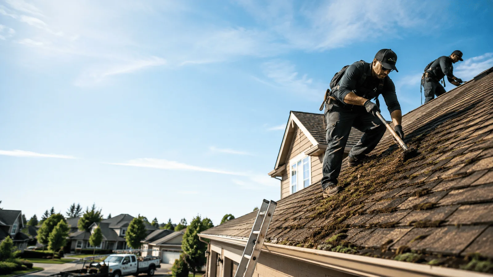 Roof Moss Removal in Poplar, MT near me
